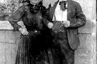 Photos noir et blanc  le mari et la femme