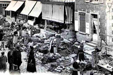 Le marche aux legumes