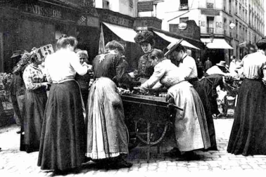 Le marche de la rue