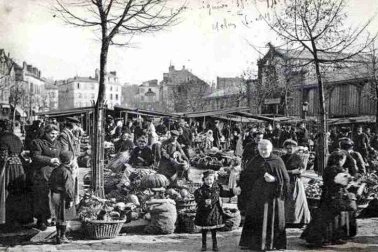 Autrefois le marche en ville