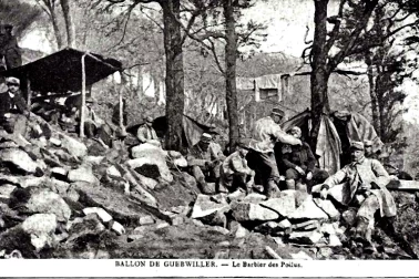 Ballon de Guebwiller le barbier des poilus