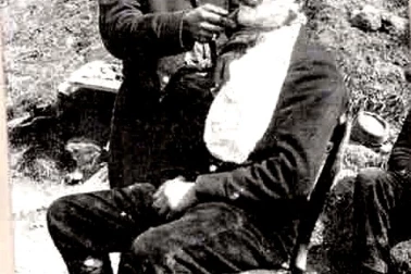 La toilette d un poilu au front