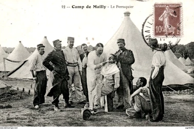 Camp de Mailly - Le perruquier barbier
