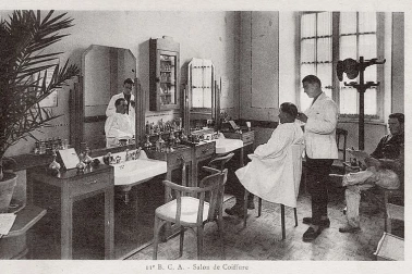 Salon de coiffure interieur du salon