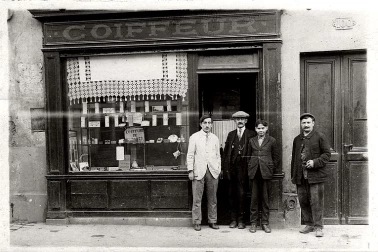 Salon de coiffure en ville