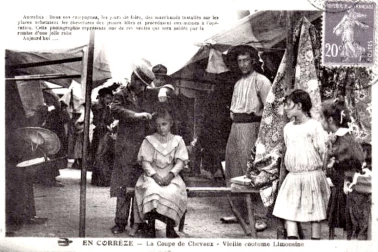 La coupe de cheveux vieille coutume du limousin