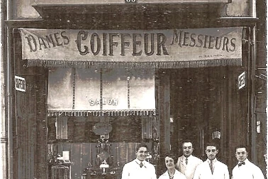 Brest coiffeur Fauchon rue Jean Jaures en 1900