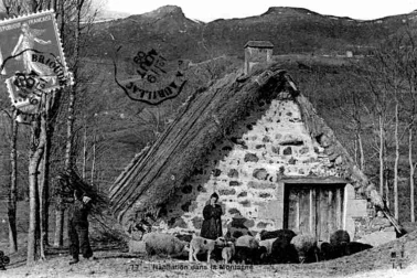 Dans les environs de Salers en 1899