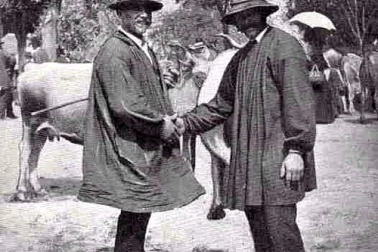 Sur le champ de foire debuts 1900
