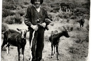 Berger dans les montagnes