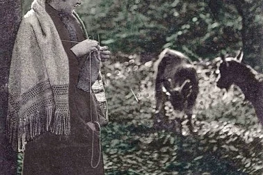 La gardeuse de chevres