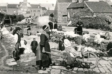 Lessiveuses Au Lavoir Types de Femmes Lavandieres