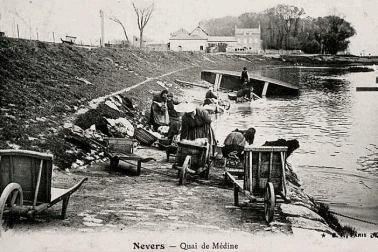 Les lessiveuses du Quai de Medine