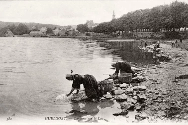 Les laveuses sur le lac 
