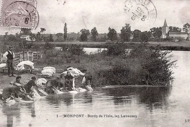 Bord de l Isle les laveuses