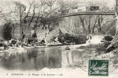 La planque et les laveuses a Aubagne