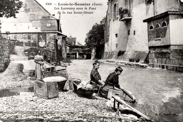 Les laveuses sous le pont de la rue Saint-Desire