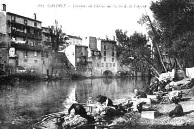 Castres les laveuses au bord de l Argent