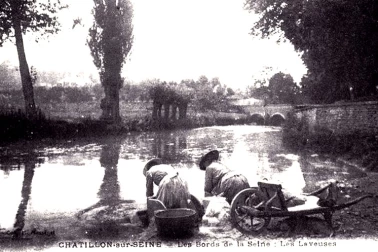 Les laveuses au bord de la Seine