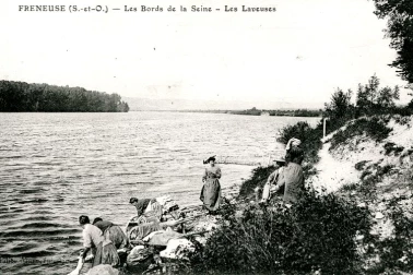 FRENEUSE Les Bords de la Seine les Laveuses