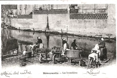 Romorantin Les lavandieres