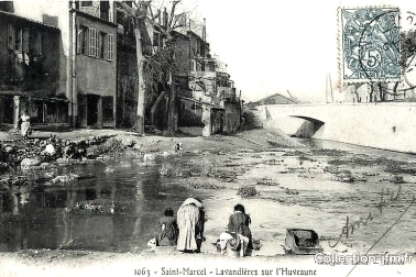 SAINT MARCEL - LAVANDIERES SUR L HUVEAUNE
