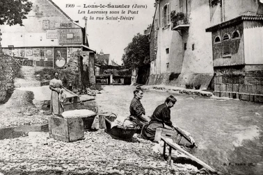 Les lavandieres sous le pont