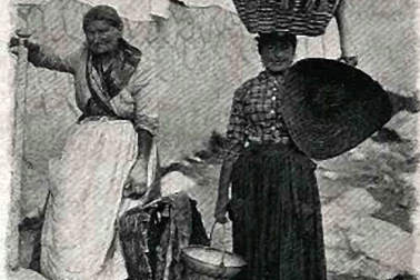 Des blanchisseuses Nicoises