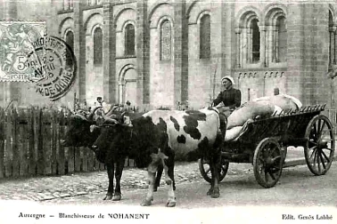 Auvergne blanchisseuse de Nohanent