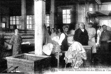La grande blanchisserie des hotels de Vittel