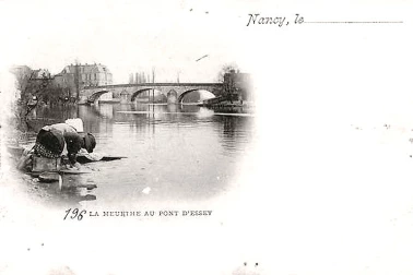 Nancy La-Meurthe-au-Pont-D-Essey-Les blanchisseuses