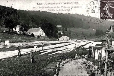 Longemer - Le Blanchiment des Toiles - les Vosges pittoresques