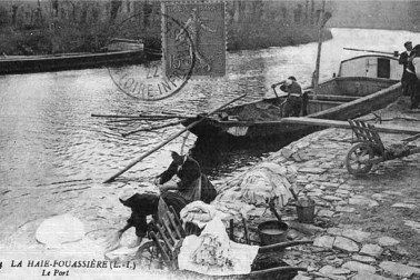 Blanchisseuses-et-pecheurs La-Haie-Fouassiere en 1922