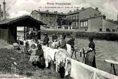 Blanchisseuses au bord du Canal