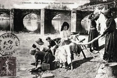 Limoges - Pont-St-Etienne - La Vienne - Blanchisseuses