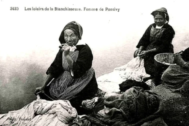 Les loisirs de la blanchisseuse femme de Pontivy