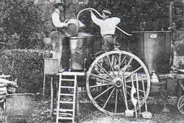 Bouilleur l alanbisc du distilateur ambulant