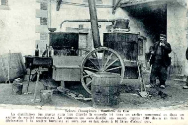 Scenes champetres le bouilleur de cru