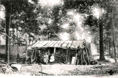 Cabane de bucherons en Bois de Chaville