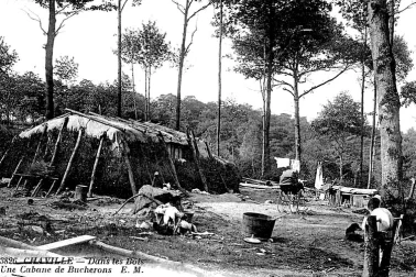 Une cabane de bucherons dans les Bois de Chaville