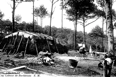 CHAVILLE CABANE DE BUCHERONS