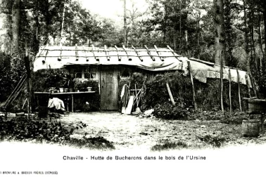 Chaville - Hutte de bucherons dans les bois