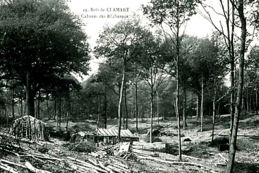 Bois de Clamart cabane de bucherons