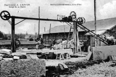 Marbrerie A Caffin - Le sciage au fil helicoidal