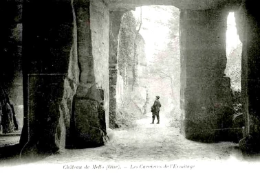 Carriere de l Ermitage a Mello dans l Oise