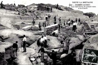 Toute la Bretagne les carrieres de granite rose