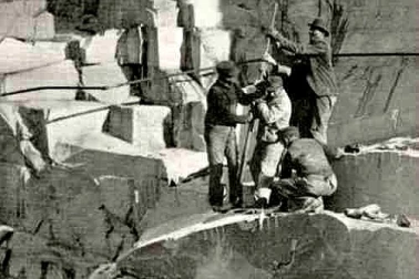 Carriers au travail en 1906