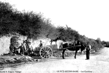 Les carrieres au Puy-Notre-Dame