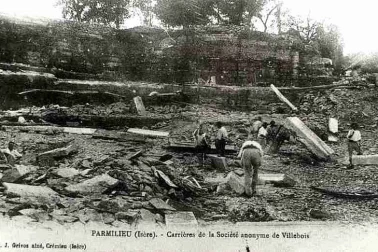 Carriere de la societe anonyme de Villebois