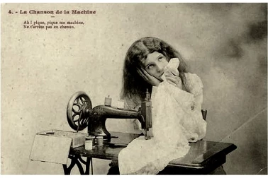 La chanson de la machine A pique pique ma machine ne t arrete pas en chemin